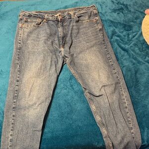 Levi's Men's 505 Straight Blue Jeans